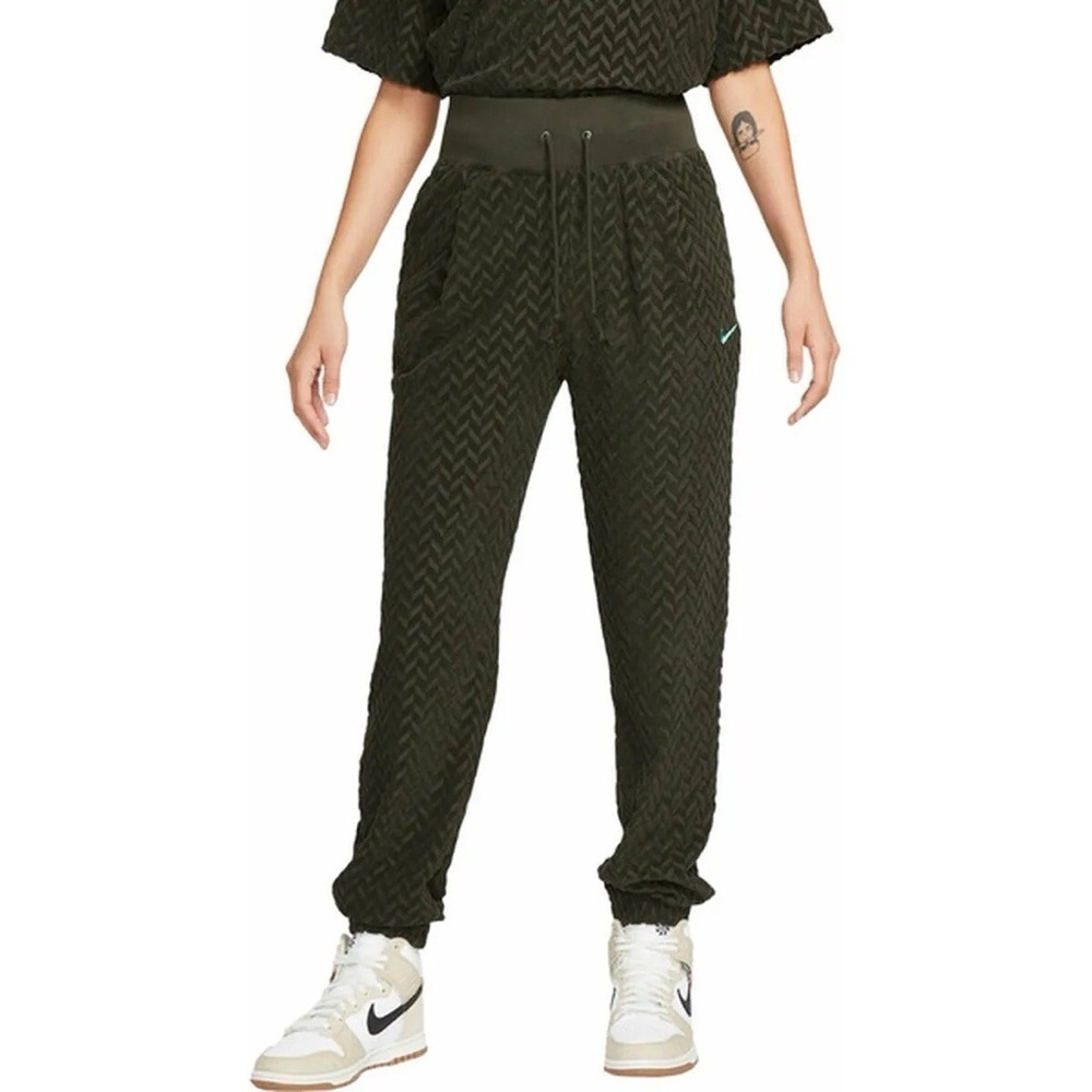 Nike Women's Sportswear Everyday Modern High Rise Joggers Sequoia olive green L